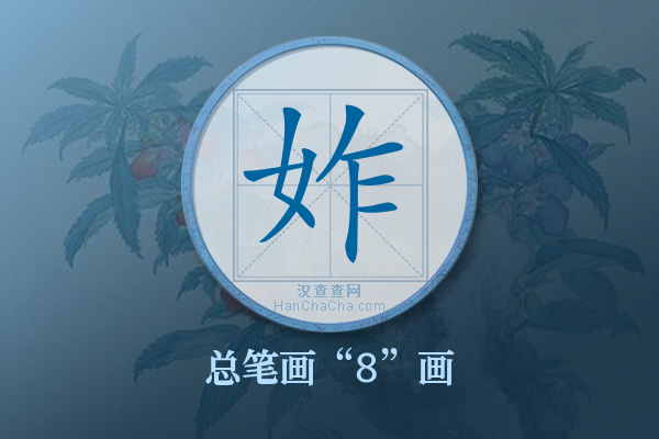 妰字有多少笔画