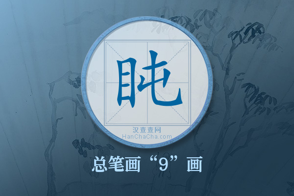 盹字有多少笔画