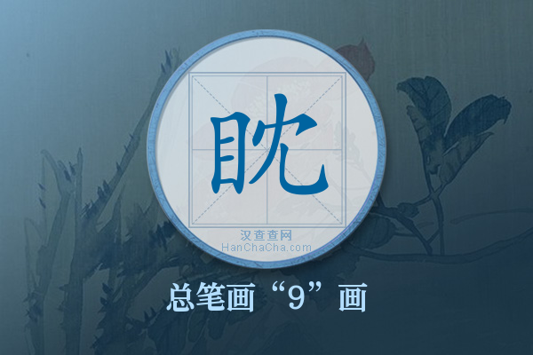 眈字有多少笔画