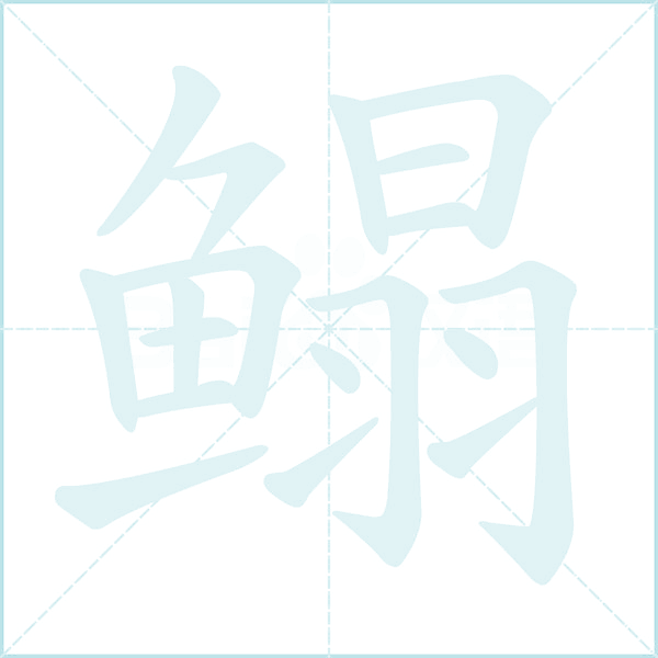 鳎的笔顺
