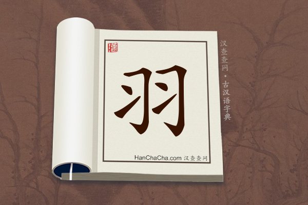 古汉语(文言文)字典“羽”字