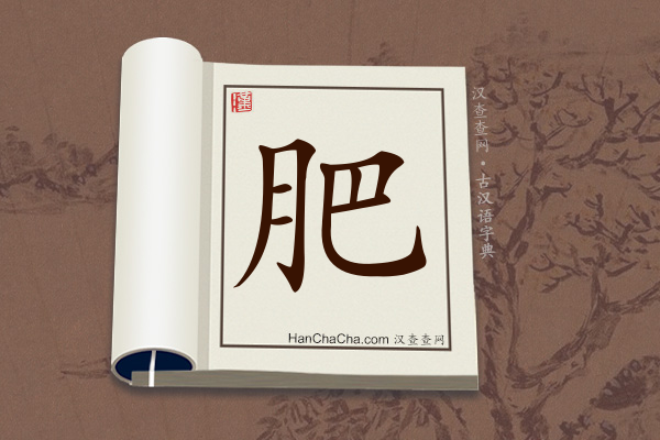 古汉语(文言文)字典“肥”字