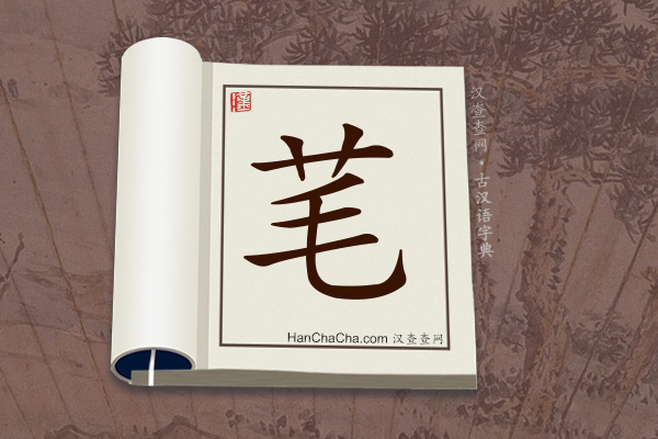 古汉语(文言文)字典“芼”字