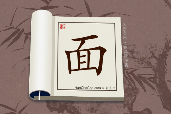 古汉语(文言文)字典“面”字