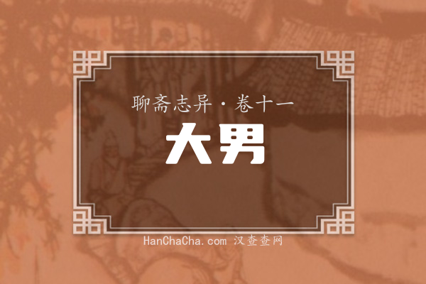 卷十一·大男