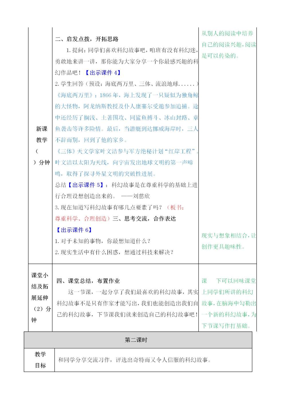 习作《插上科学的翅膀飞》教案