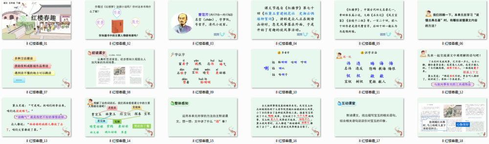 《红楼春趣》教学课件