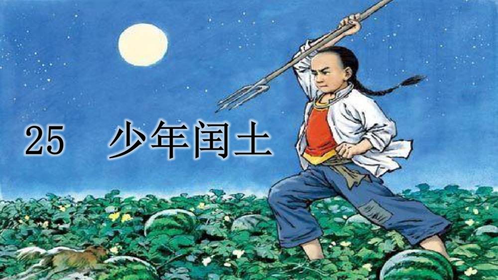 《少年闰土》教学课件